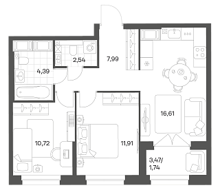 Речной квартал - №373