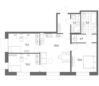 Парусная 1 - №1126 Парусная 1 - №1126