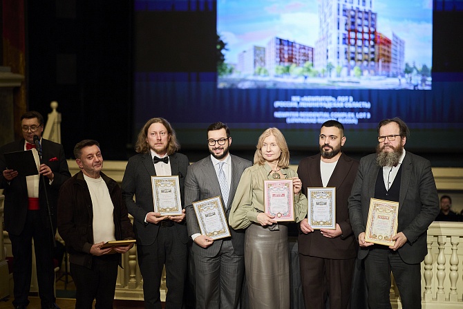 Проект третьего лота ЖК NEWПИТЕР получил Платиновый диплом премии «Золотой Трезини»