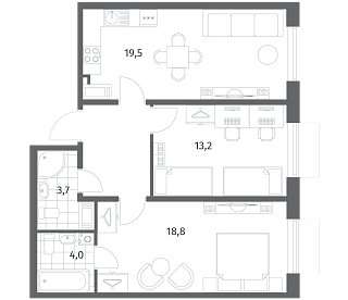 Парусная 1 - №853 Парусная 1 - №853