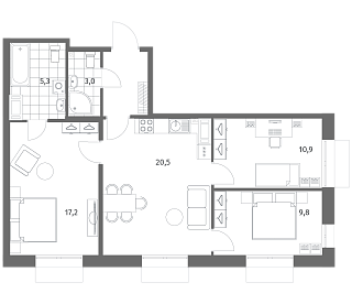 Парусная 1 - №1034 Парусная 1 - №1034