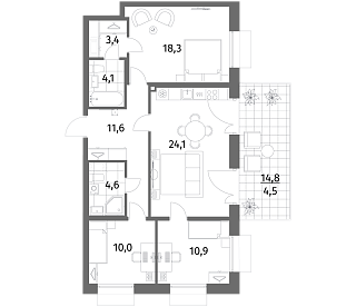 Парусная 1 - №558 Парусная 1 - №558