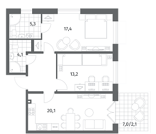 Парусная 1 - №835 Парусная 1 - №835