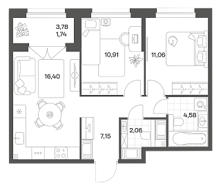 Речной квартал - №232