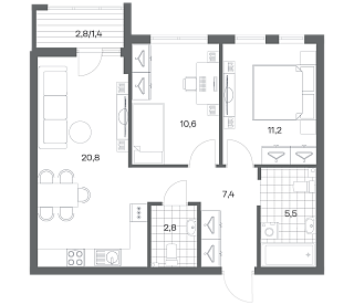 Гагарина 30 - №314