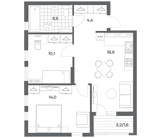 Гагарина 30 - №133