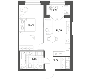 Речной квартал - №558
