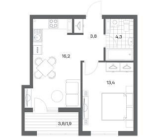 Гагарина 30 - №213