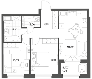 Речной квартал - №211