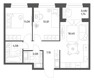 Речной квартал - №587