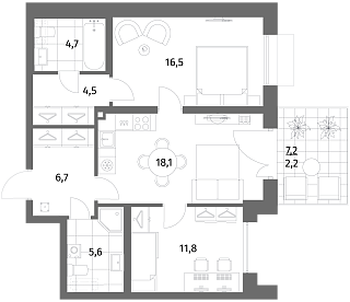 Парусная 1 - №557 Парусная 1 - №557