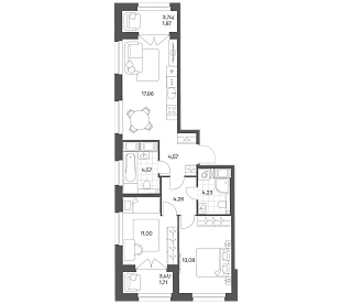 Речной квартал - №375