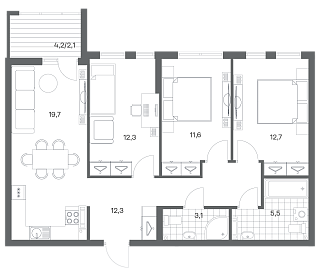 Гагарина 30 - №219