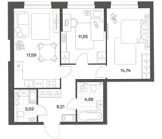 Речной квартал - №261