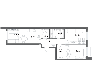 Парусная 1 - №509 Парусная 1 - №509