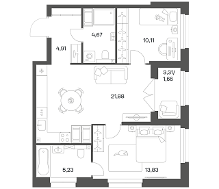 Речной квартал - №194