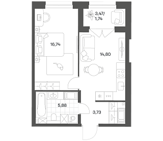 Речной квартал - №468
