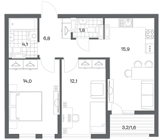 Гагарина 30 - №104