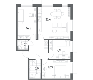 Парусная 1 - №126 Парусная 1 - №126