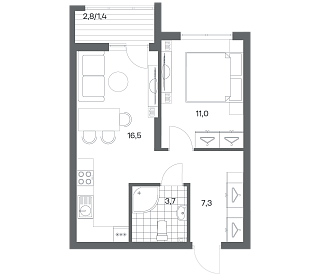 Гагарина 30 - №236