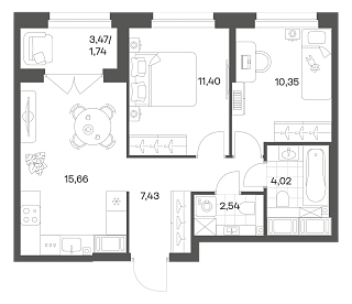 Речной квартал - №568
