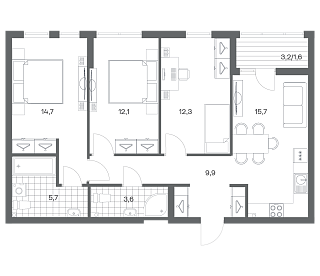 Гагарина 30 - №312
