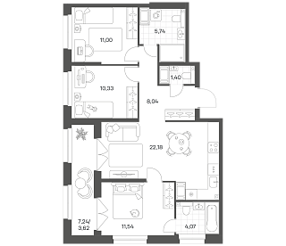 Речной квартал - №15