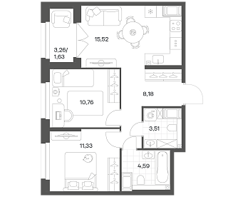 Речной квартал - №88
