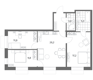 Парусная 1 - №1075 Парусная 1 - №1075