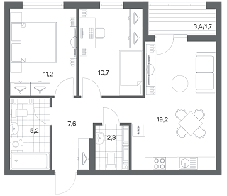 Гагарина 30 - №217