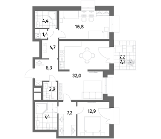 Парусная 1 - №452