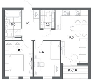 Гагарина 30 - №408
