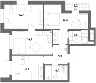 Парусная 1 - №608