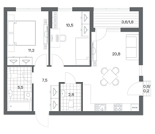 Гагарина 30 - №315