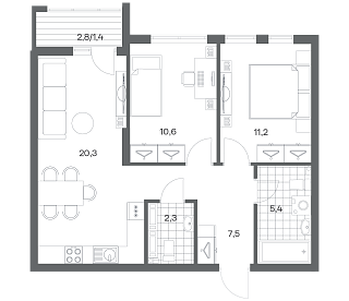 Гагарина 30 - №242