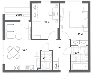 Гагарина 30 - №17