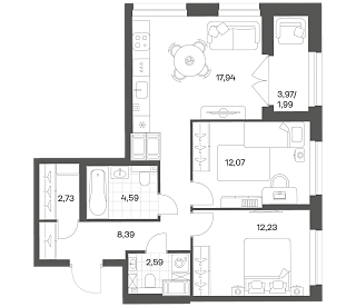 Речной квартал - №388