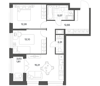 Речной квартал - №430