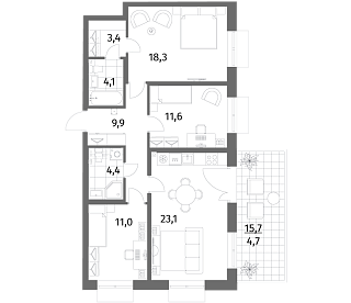 Парусная 1 - №423