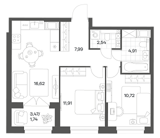 Речной квартал - №464